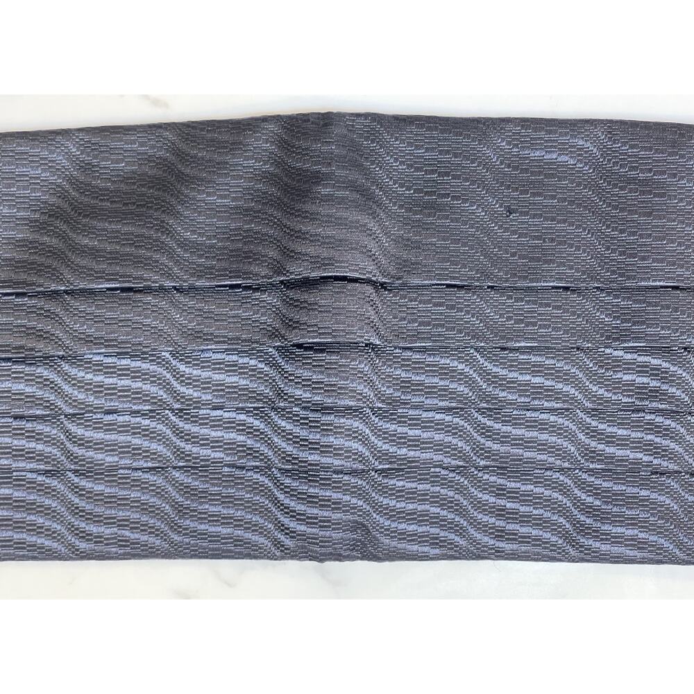 Robert Talbott Protocol Dark Gray Cummerbund Os - image 4